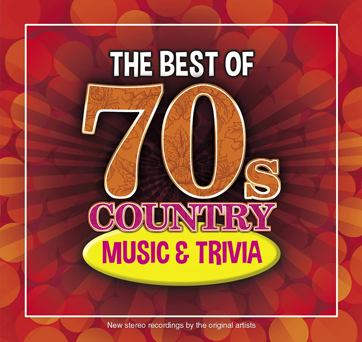 CD.The Best Of 70s Country Music and Trivia